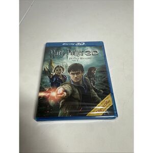 Harry Potter Deathly Hallows Part 2 3D Blu-ray + 2D (NEW SEALED)